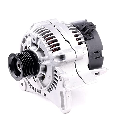 RIDEX Alternador 4G0106 90A 14V Alternadores con polea compatible con VW Polo IV Hatchback 9N, 9A GOLF II 19E, 1G1 Transporter T4 Bus 70B, 70C, 7DB, 7DK, 70J, 70K, 7DC, 7DJ GOLF III 1H1 POLO 6N2