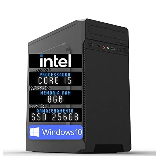 Computador 3green Desktop Intel Core i5 8GB SSD 256GB Windows 10 3D-017