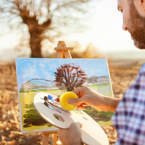 Miniatura 8 de 30 Piezas Esponjas Redondas Para Pintar, Esponja De Pintura Redonda, Esponjas Artesanales, Esponja De Cerámica Para Pintar Con Acuarela Para Acuarela, Cerámica, Pintura Facial