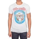 Impact Merchandising Aerosmith Aero Force Men's White Short Sleeve Tee Large