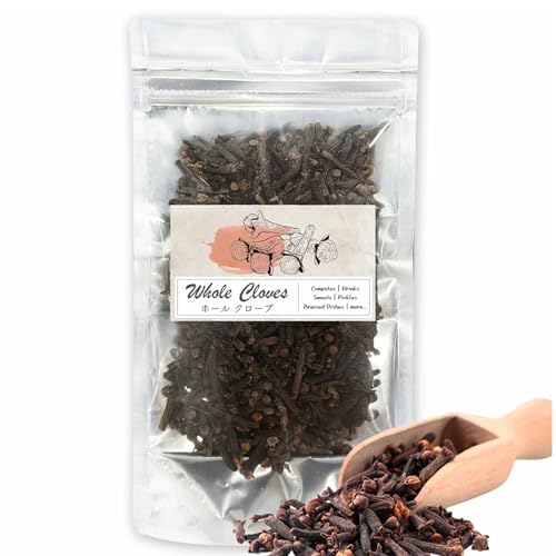 クローブホール 50g 原型 マダガスカル産 国内選別 スパイス/ハーブ 香辛料 ポプリ チャイ スパイスカレー クラフトコーラ ゴキブリ対策/花蕾 丁子 丁字 丁香 生薬 漢方 クローブ - BAYU STORE - 商品画像