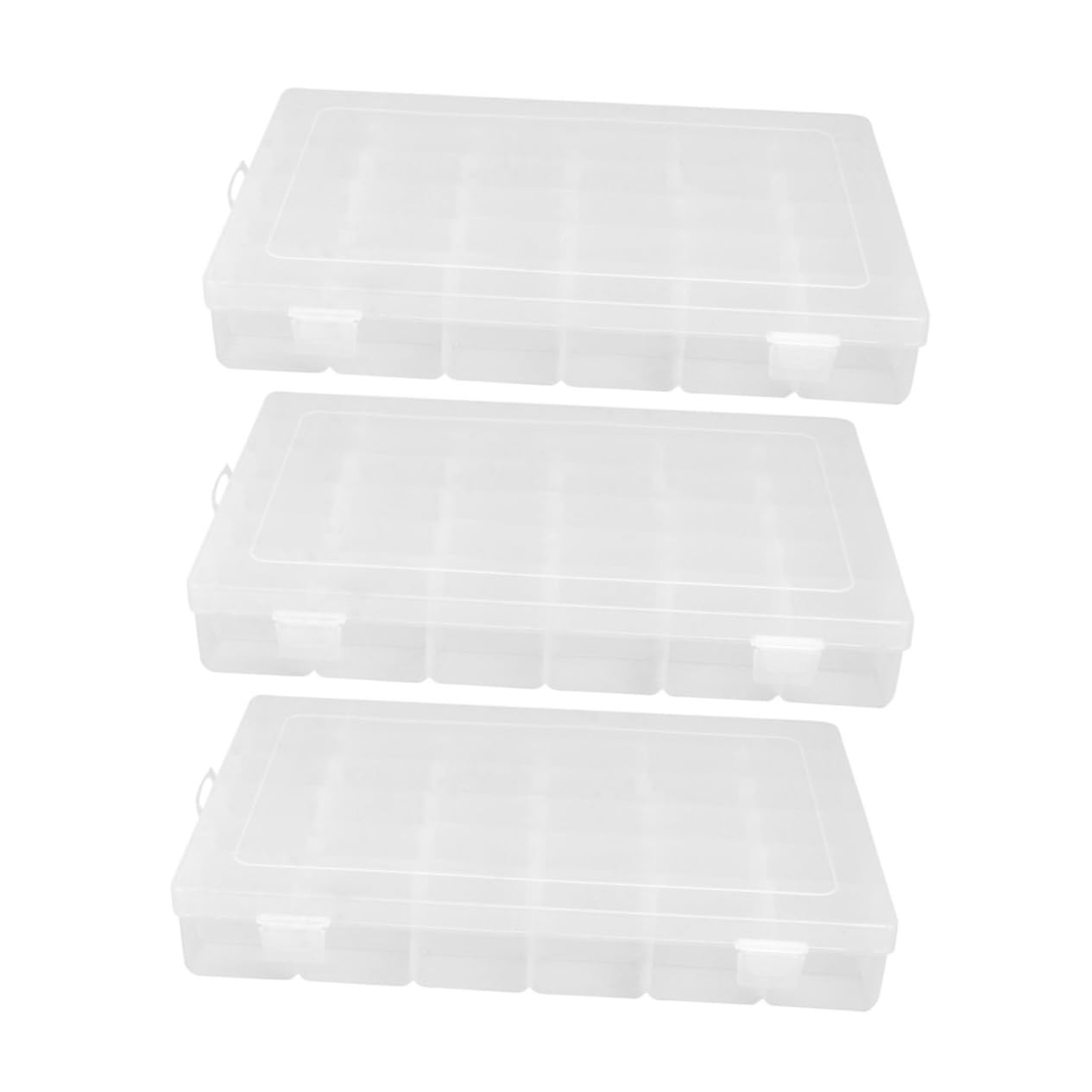 Boîtes de rangement plastique transparent pour ne plus perdre vos perles