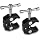 Super Clamp 2 Pack with 1/4 and 3/8 Thread Crab Clamps | For DSLR Rig, Camera Monitor, LED Light, Microphones, Photography