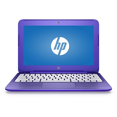 HP Stream 14in Flagship Laptop Computer, Intel Celeron N3060 up to 2.48GHz, 4GB RAM, 32GB SSD, Wifi, Bluetooth, Webcam, USB 3.0, Windows 10 Home, Purple (Renewed)