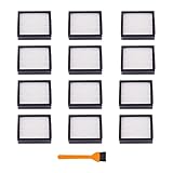 Mountain god Replacement Filters Parts Kit - 12 High Efficiency Filters 1 Filter Cleaning Brush Compatible with iRobot Roomba i7 i7+ i7 Plus E5 E6 E7 Series -Vacuum Cleaner Replenishment Filter