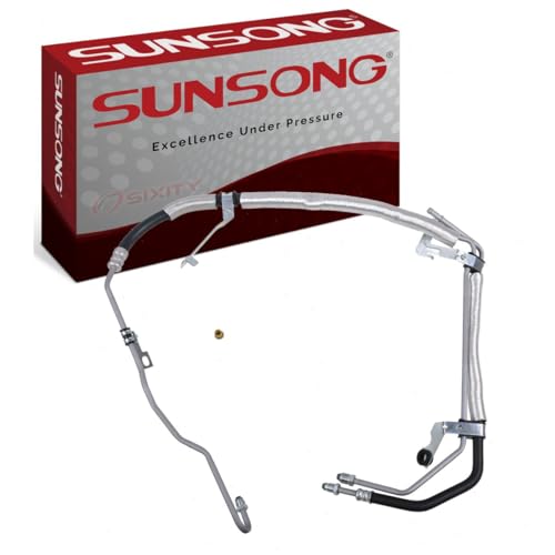 Sunsong 3403689 Power Steering Hose Assembly, 1 Pack by Sunsong - Used condition - CA$56.48
