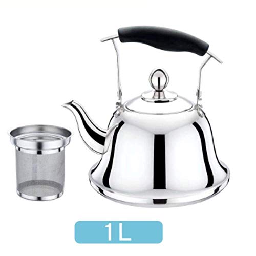 Dick, Edelstahl, Große Kapazität, Wasserflaschen, Wasserkocher, Haushalt, Gasherd, Induktionsherd, Offene Flamme, Pfeife, Wärmflasche A.