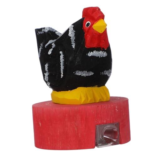 KALLORY 木製 かわいい 鶏型 手動筆削り器 ポータブル 学校や旅行にな 用文具