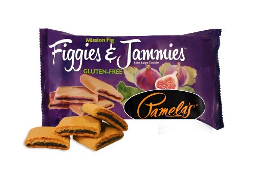 Pamela's Products Figgie and Jammie Cookies with Mission Fig Flavor, 9 Ounce Bag