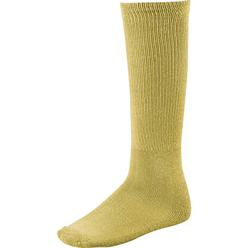 Twin City Youth All-Sport Solid Color Tube Sock (Small) VEGAS GOLD
