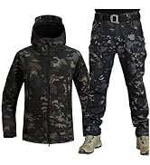 Veste Softshell Homme Imperméable de Marque Ensemble 2 Pièces - Vert - Sports d'hiver
