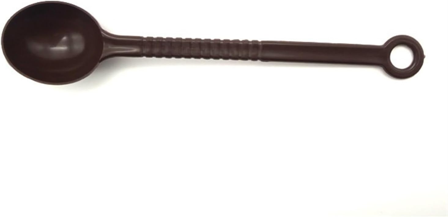 Coffee Scoops Long Handle Measuring Spoon Powder Espresso Scoop Baking Coffee(Brown)