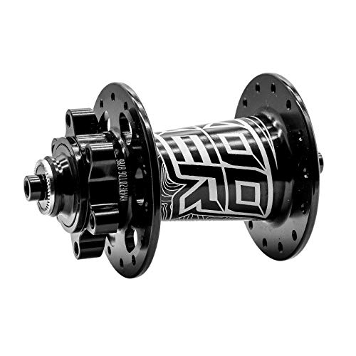 Bestpartscom Koozer Xm490 28 Holes Mtb Front Hub Full Aluminum Super Light Bike Bicycle Disc Brake 6 Bolts 9X100Mm Quick Release Hub W/Qr Skewer For Shimano 8-11S & Sram 8-10S #TOP1