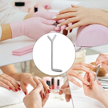 Image of THR3E STROKES 1PCS Heart Nail Magnet Cat Eye Magnet Y Shape Cat Eye for Nail Art | Manicure Accessories for Salon at Home, Prosthesis Solution and Nail Polish for Beginners and Experts (Small) (CUTE HEART EXTENTION)