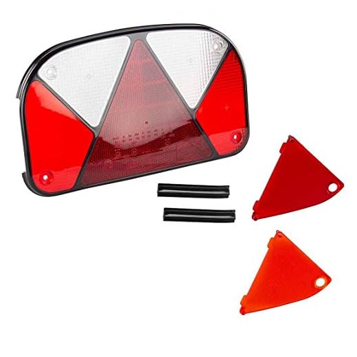 ASPÖCK Ersatzglas | Lichtscheibe | Multipoint II | links oder rechts | Originalnr.: 188470007 | Rücklicht | Multipoint 2 | Rückleuchte | Anhänger | Ersatzteil | Leuchte