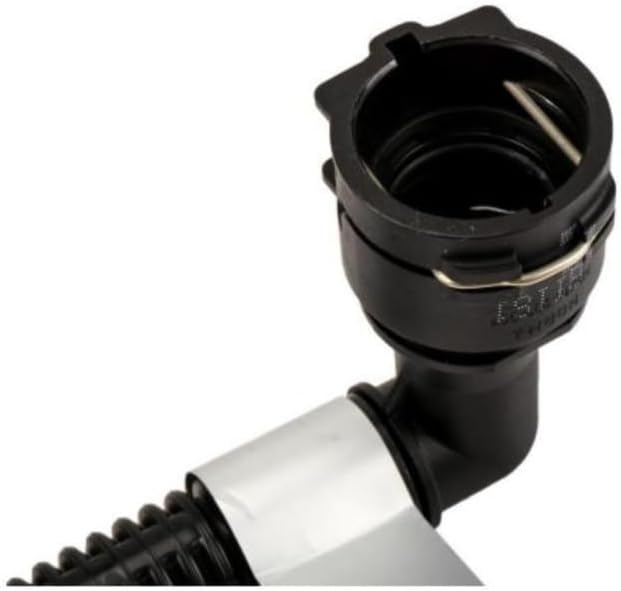 KarParts360 For Chevy Cruze 2014 2015 Engine Oil Cooler Coolant Outlet Hose | Rubber | 26.4 Millimeters / 1.04 Inches Hose End 2 Inside Diameter | Replacement For 55488381