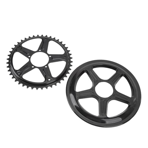 Culnflun Electric Bike Chain Sprocket, 44T Premium de durabilidad de metal para BBS01 BBS02 G340 - Motors de montaje a media moneda