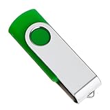 ZTY66 U Disk USB 2.0 | Flash Memory Stick Storage | Capacity: 1, 2, 4, 8, 16, 32, 64GB | Rotation U Disk, Candy Color (Green, 64 GB)