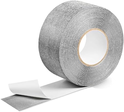 Tiruiya Kantenverschlussband für Hohlkammerplatten, Antidust Klebeband Stegplatten, Antistaubband für Gewächshaus Platten, Doppelstegplatten, Polycarbonatplatten - 5cm x 25m x 1 ro