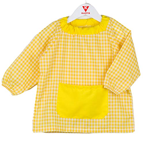 Klottz - Poncho sans bouton pour bébé ou enfant - Jaune - 4