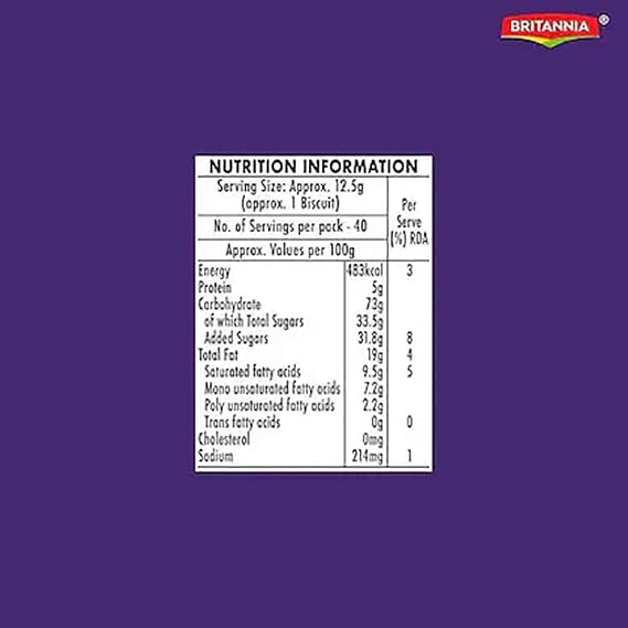 Britannia Treat Naughty Jim Jam Sandwich Biscuits 3.24oz (92g) - Pack of 6 - Breakfast & Tea Time Snacks - Delicious Grocery Cookies