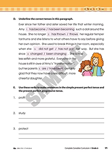 Complete Canadian Curriculum 6 (Revised & Updated): A Grade 6 integrated workbook covering Math, English, Social Studies, and Science - Image 6