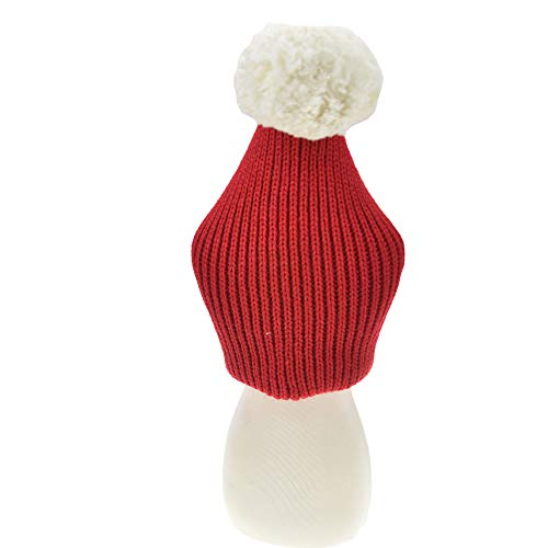Christmas Dog Hat Costume For Large Medium Dog Warm Winter Dog Hat Neck Ear Warmer Headband Protector For Golden Retriever Labrador(Medium, Red) #TOP7
