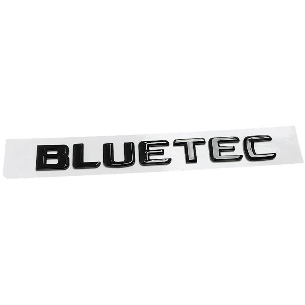 YTQMoreBNZ YYDStes Car Fender Side Emblem Sticker Compatible With Mercedes Benz BLUETEC W168 W203 W204 W205 GLK GLA CLS SLK