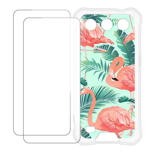 UOGNADGD Oukitel G3 �Ƃ̌݊������� �J�X�^���J���t���P�[�X�{�����K���X�ی�t�B����2���t�� ? �Ռ��z�������h�~ (�t���~���S)