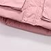 JELEUON Baby Girls Two Piece Winter Warm Hooded Snowsuit Puffer Down Jacket with Snow Ski Bib Pants Outfits