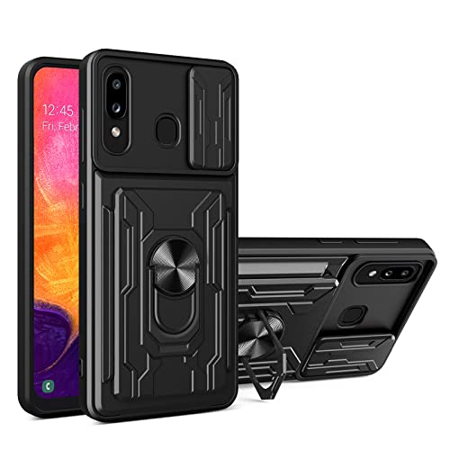Coque Samsung Galaxy A71 5G armure support anneau fente carte