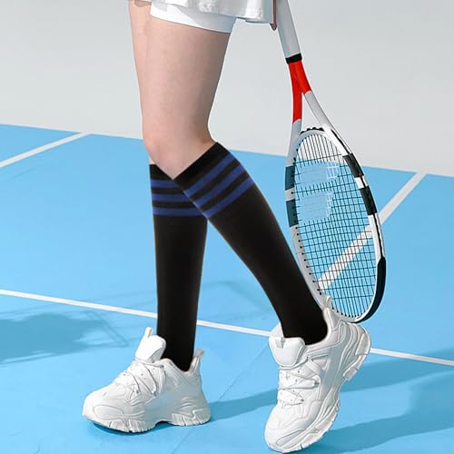 Image of Knee High Socks for Women, Long Tall Knee Tube Socks