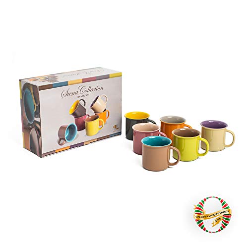 Set de 6 mugs cerámicos jumbo 20 oz miniatura 7