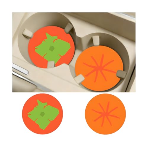 Set 2 posavasos para carro persimón PVC