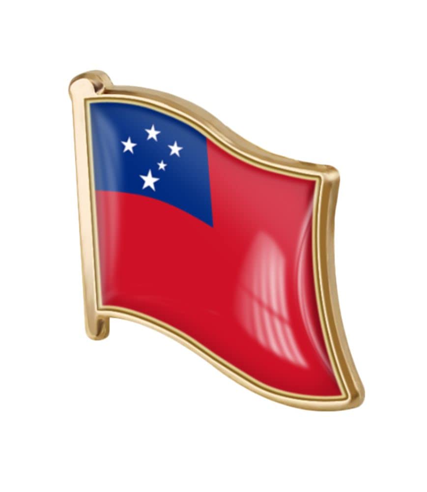 vmcoatdu Country Flag Pin Badge International Travel Brooch Metal Alloy Souvenir Pin for Hat Clothes Backpack