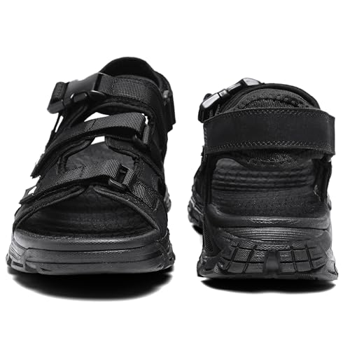 Athletic Sandals for Men's Open Toe Walking Sandals Outdoor Hiking Sandal Anti-Slip with Adjustable Strap for Summer Beach3