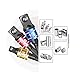 Steckschlüssel Nuss Set - 7tlg. Akkuschrauber Stecknussadapter, Adapter Sechskant auf 1/4, 1/2, 3/8 Vierkant und Stecknuss Adapter