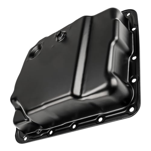 Image of KAX 265-811 Transmission Oil Pan With Drain Plug Fit for Chevrolet Silverado 1500, GMC Sierra 1500 1999-2013, Chevrolet Tahoe 1998-2009, Chevrolet Suburban 1500 2000-2009