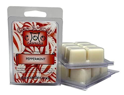 3 Pack Soy Blend Wickless Candles Wax Melts – Peppermint #TOP4