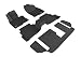 3D MAXpider L1MZ05701509 Black Weather Floor Mat for Select Mazda Cx-9 Models Complete Set