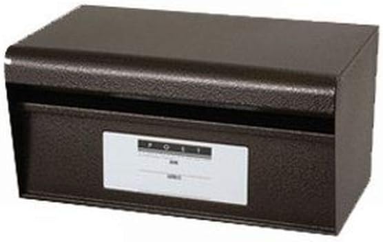 KGY SGE-83 Santomi Block Post, Embossed Brown, Front and Rear