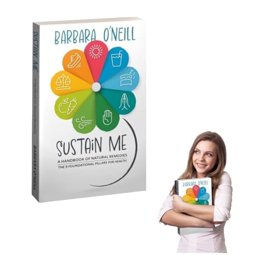 Ryfpdml Sustain Me A Handbook of Natural Remedies & A Herbal Remedies Medicine Book The 9 Foundational Pillars for Health for Adults and Book Lovers Bag (C)