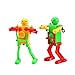 HanYoer Colorful Spring Wind-up Dancer Dancing Walking Robot Toy for Baby Kid Children,Robot Buddies for Kids Role Playing, Robots Theme Party Activity(5 pcs)