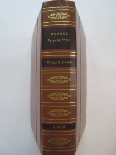 Romans, Verse By Verse 0801067758 Book Cover