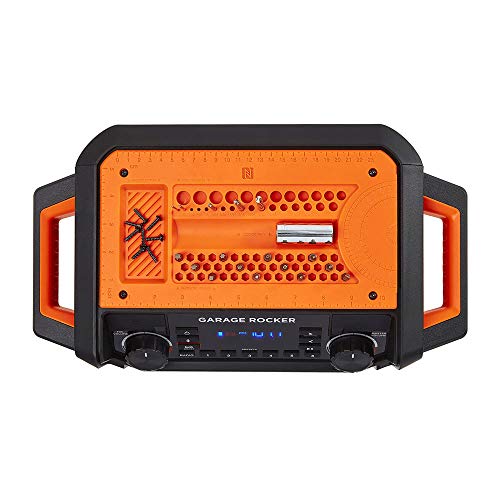 Sistema de som Bluetooth com Suporte Magnetizado para Ferramentas, Ion, GARAGEROCKER
