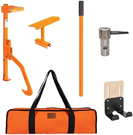 LogOX Forester Package: 3-in-1 Forestry Multitool (Patented), Hauler Holster, PickOX Pickaroon Attachment, and CarryOX Bag, Made in USA