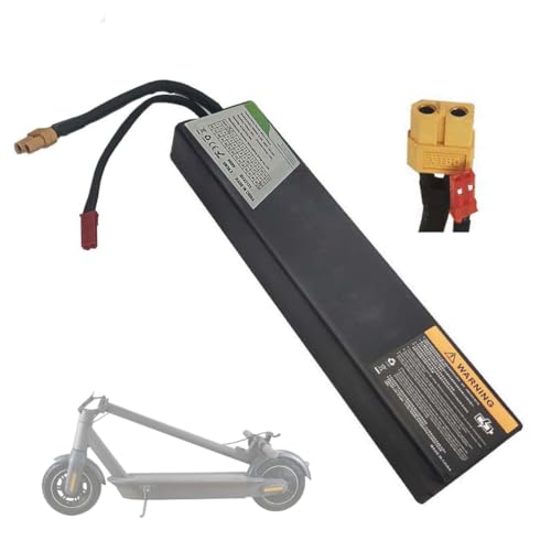 JCCHT Electric Scooter Battery 36V 6AH/7.5AH/7.8AH/8.7AH Replacement Li-ion Battery 36 Volts Built-in Scooter Batteries for 0-313W Motor with JST + XT60 Plug,36v8.7ah