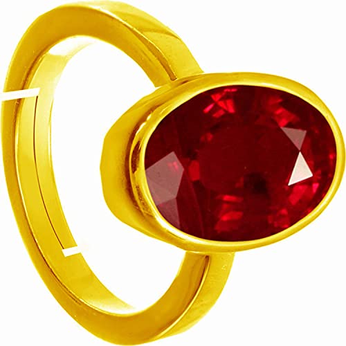 Bague rubis de Birmanie 4.00 carats qualité aa++ manik naturel ajustable - 2