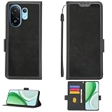 Aroepurt Case Compatible for Vivo T4 Pro Phone Case Flip Cover [with Tempered Glass Screen Protector][RFID Blocking] DPW-H