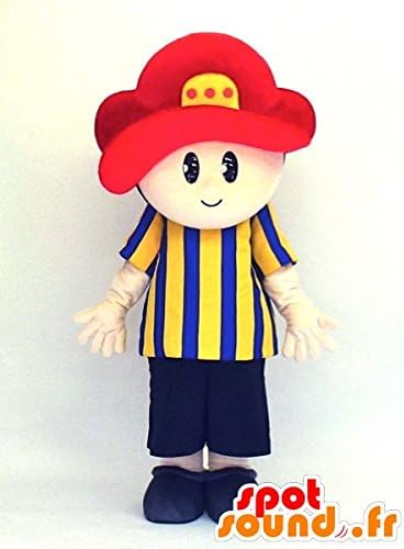 YURU CHARA Spotsound Mascot Kameri kun, athletic boy with a flower on her head